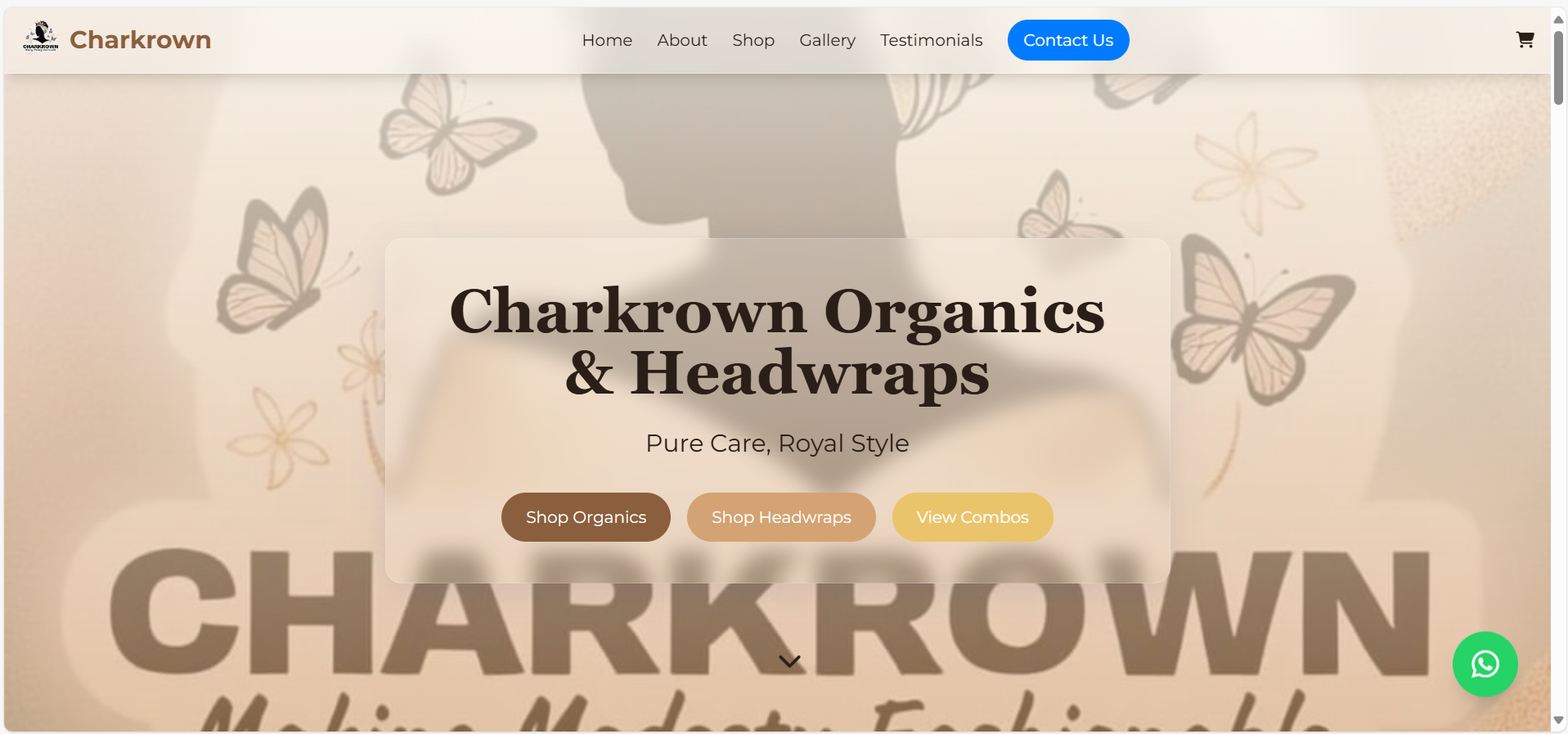 Charkrown - Brand Identity project by KreativG Studio