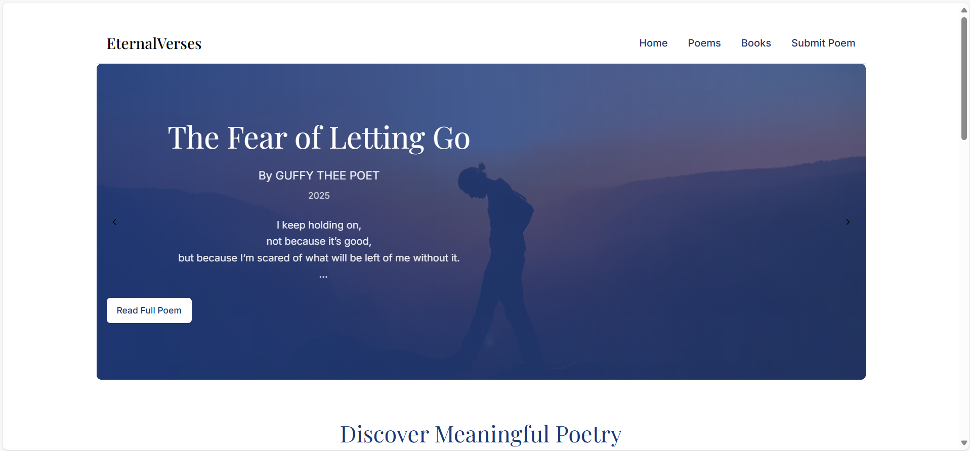 Eternal - Web Development project by KreativG Studio